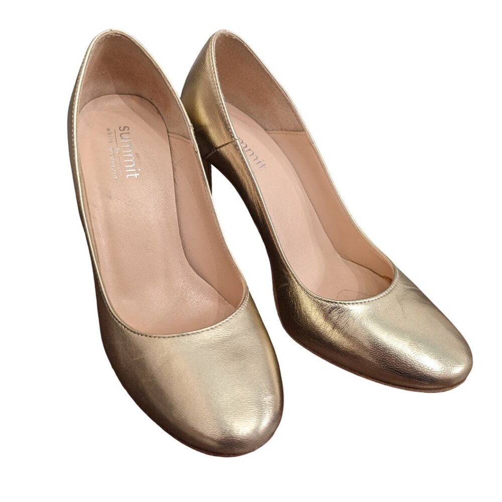 Heels - Pumps - White Mountain - Gold - Sz 6